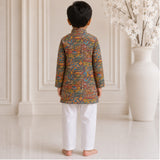 Regal Bloom Kurta Set (Unisex)