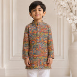 Regal Bloom Kurta Set (Unisex)