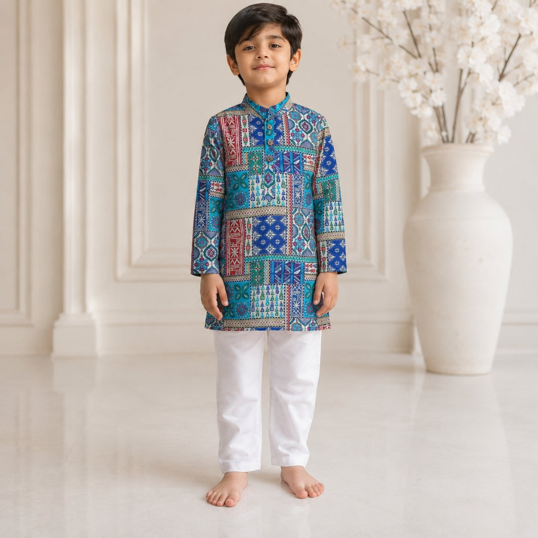 Twilight Spark Kurta Set (Unisex)