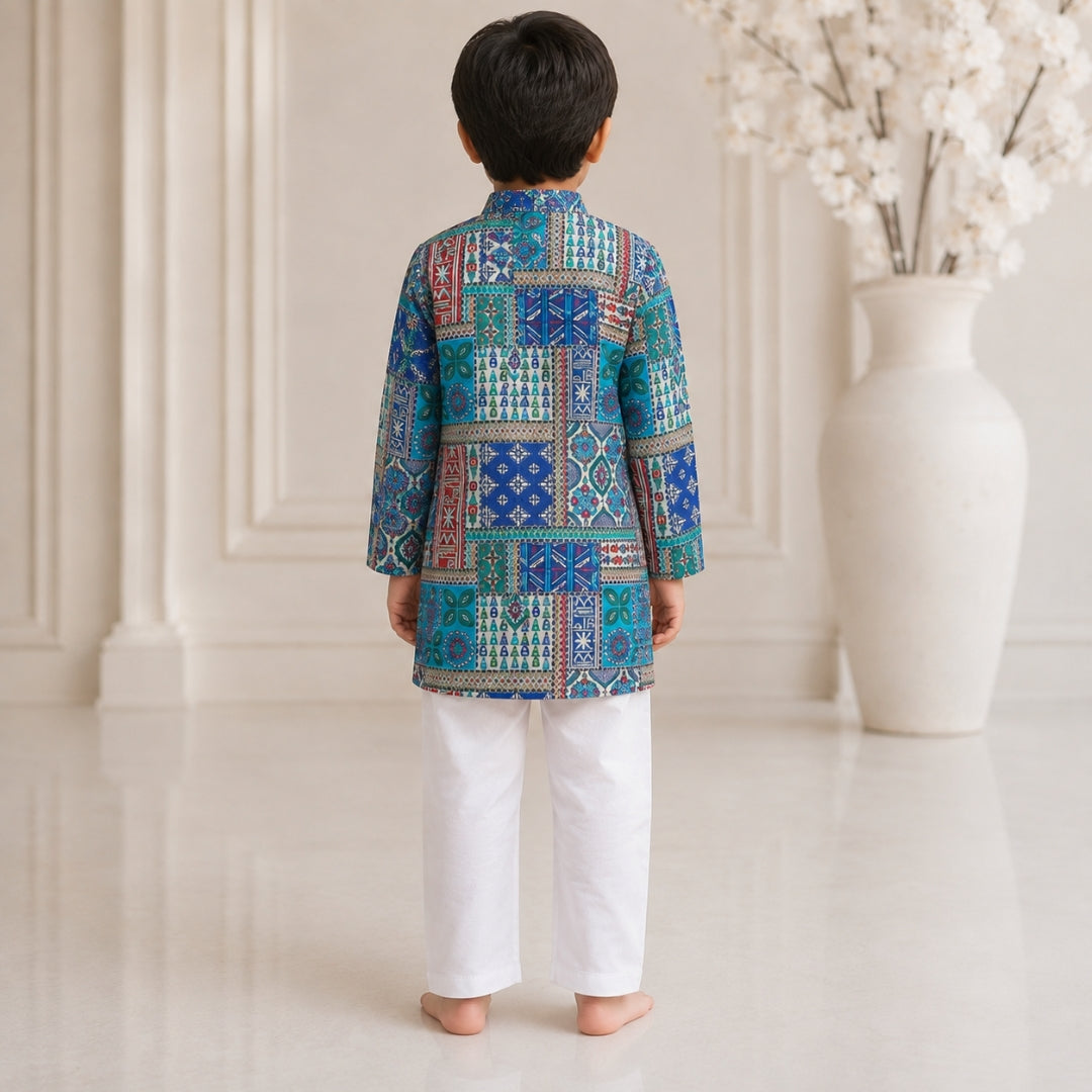 Twilight Spark Kurta Set (Unisex)