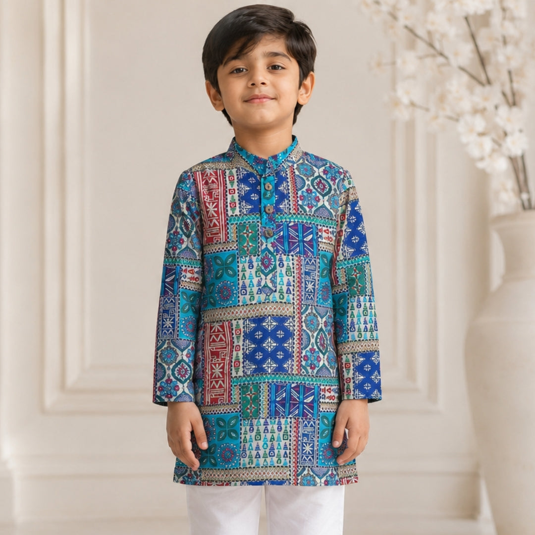 Twilight Spark Kurta Set (Unisex)