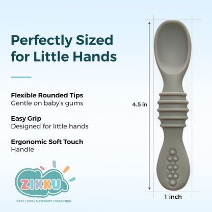 First Stage Self-Feeding Training Spoons