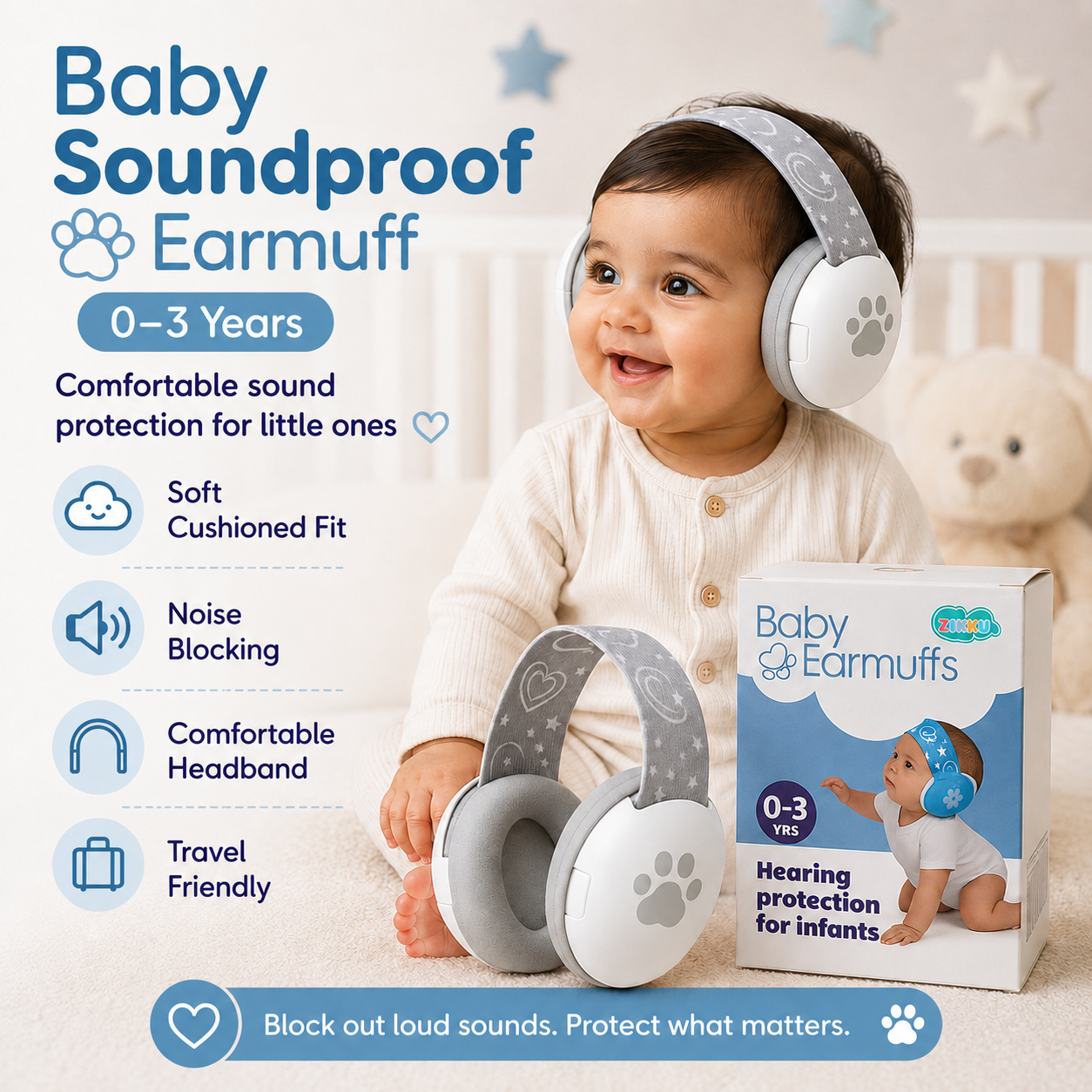 Noice Cancellation Earmuff
