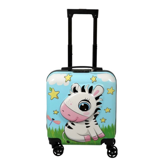 Zebra Adventure Trolley Bag/Suitcase