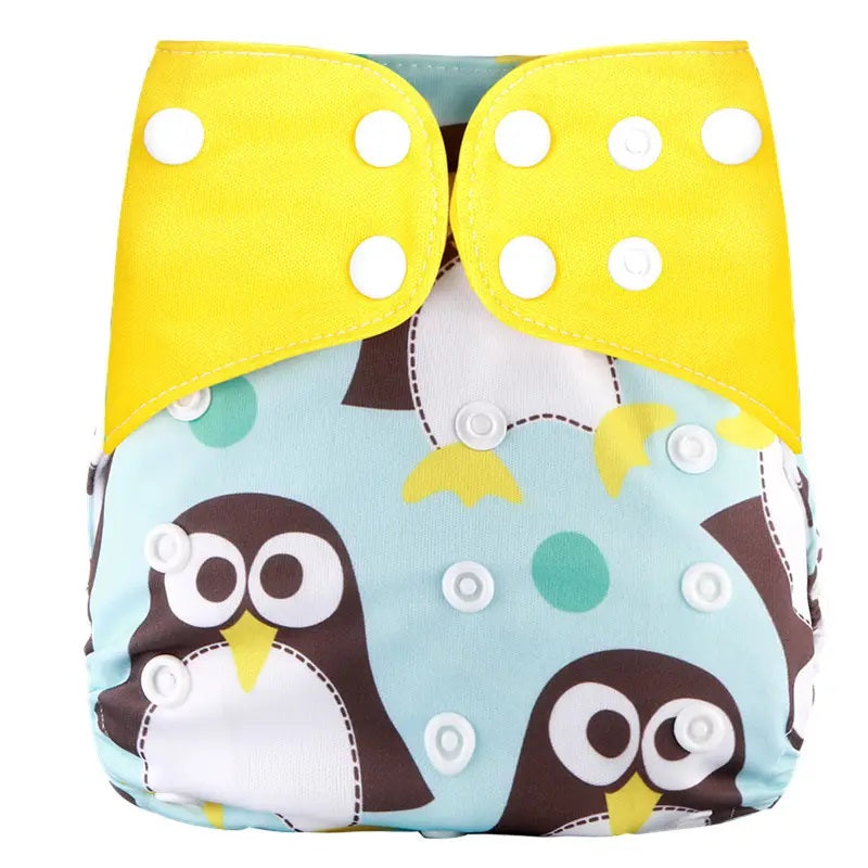 Reusable Cloth Diapers with Insert for Babies 0-3 Years