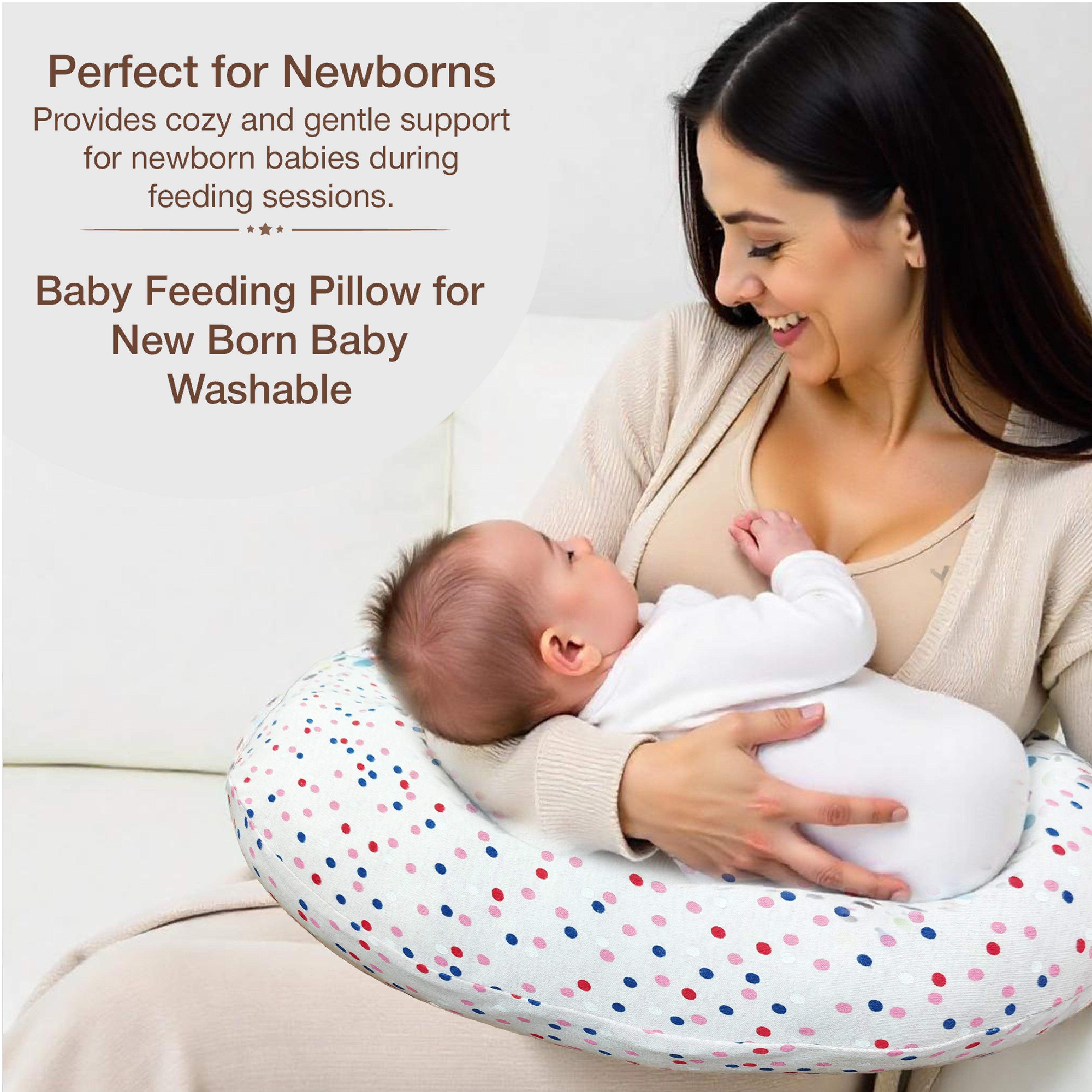 Zikku's Baby Feeding/Nursing Pillow
