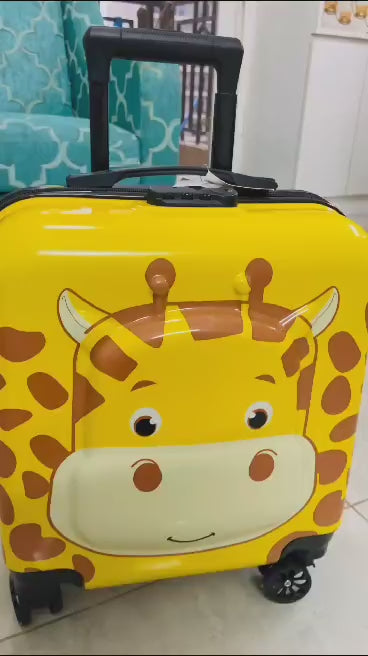 Giraffe Safari Trolley Bag/Suitcase