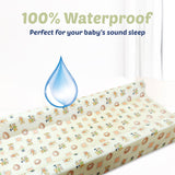 Diaper Changing and Massage Bed/Pad with Cover and Safety Belt for Newborn
