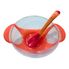Zikku Baby Spill-Proof Silicone Suction Bowl Set with Temperature-Sensitive Spoon